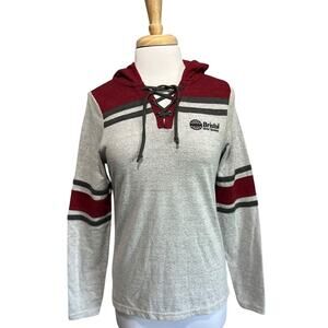 Antigua BRISTOL MOTOR SPEEDWAY Super Soft Hoodie Shirt Women's M Racing